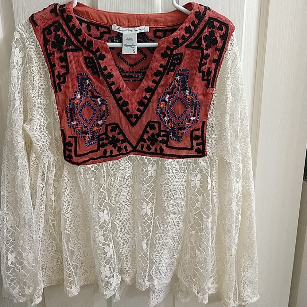American rag lace top